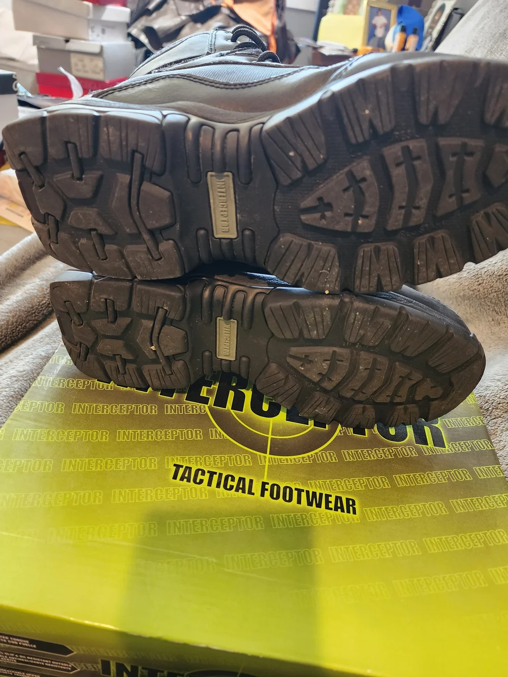 Interceptor Force Tactical Boots - Black